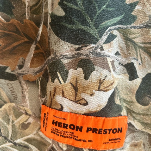 Carhartt WIP x Heron Preston Camo T-Shirt XL | Detroit | SS2017 Collab - Picture 4 of 8